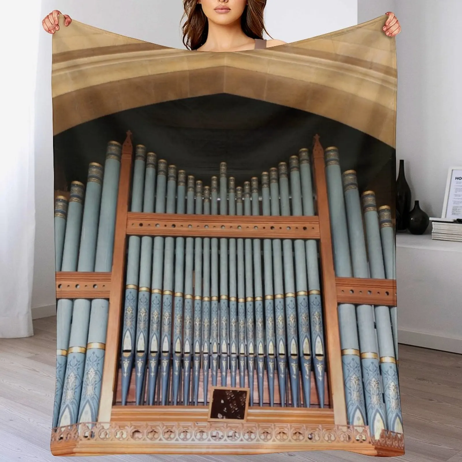 

Pipe Organ Throw Blanket Loose blankets and throws wednesday Kid'S Blankets