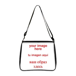 Customize Your Photo/Name/Logo Handbag Female Fashion Underarm Bag Girl Travel Shopping Shoulder Bag Women Messenger Bag