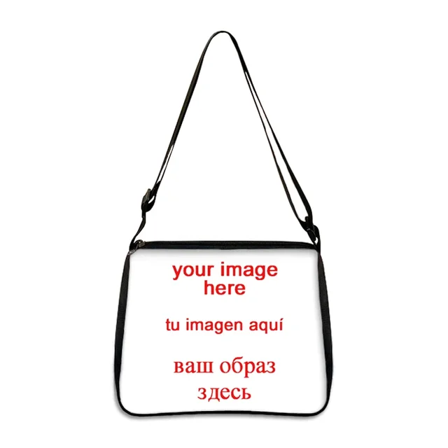 Dostosuj swoje zdjęcie/nazwę/logo torebkę kobiecą modną torbę pod pachami dziewczęcą podróżną torbę na ramię na zakupy damską torbę