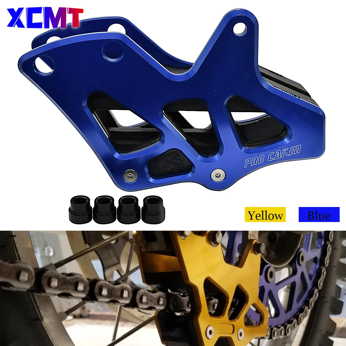 

Motorcycle Chain Guard Guide Enduro Dirt Pit Bike For Suzuki RM Z250 Z450 RM125 RM250 RMZ250 RMZ450 RMX450Z DRZ250 DRZ400 E S M