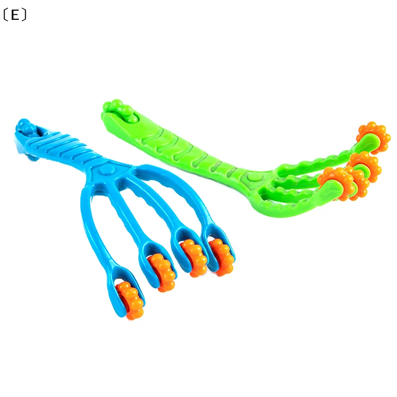 

〔E〕1PCS Four Claw Type Body Massager Neck Back Face Roller Head Relaxation Tool〔Winter5〕