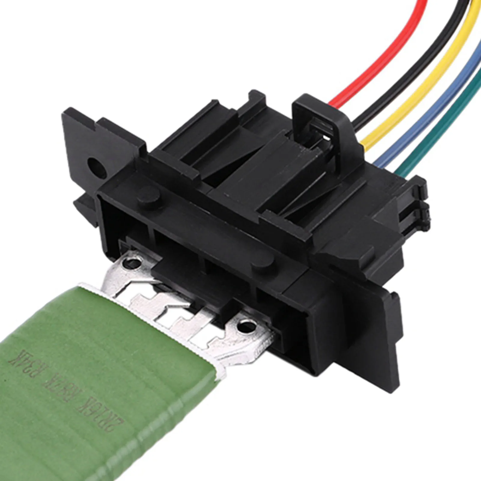 Motor Fan Resistor for Fiat Grande Punto Qubo 2006-2012 Heater Motor Blower Fan Resistor with Wiring Repair Plug Harness