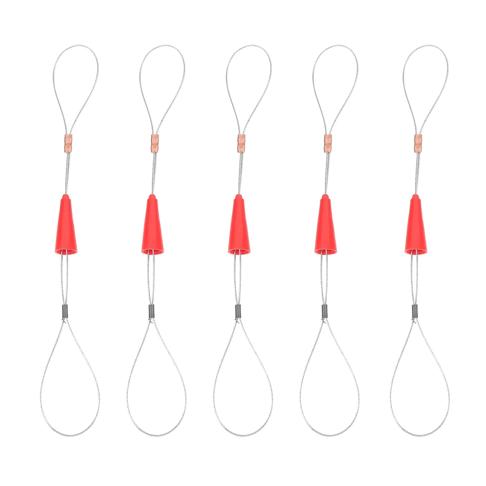 

5 Pcs Cable Puller Heavy Duty Wire Tool Electrical Fastening Line Durable Iron Fish Harness Wire Harness Cable Installation