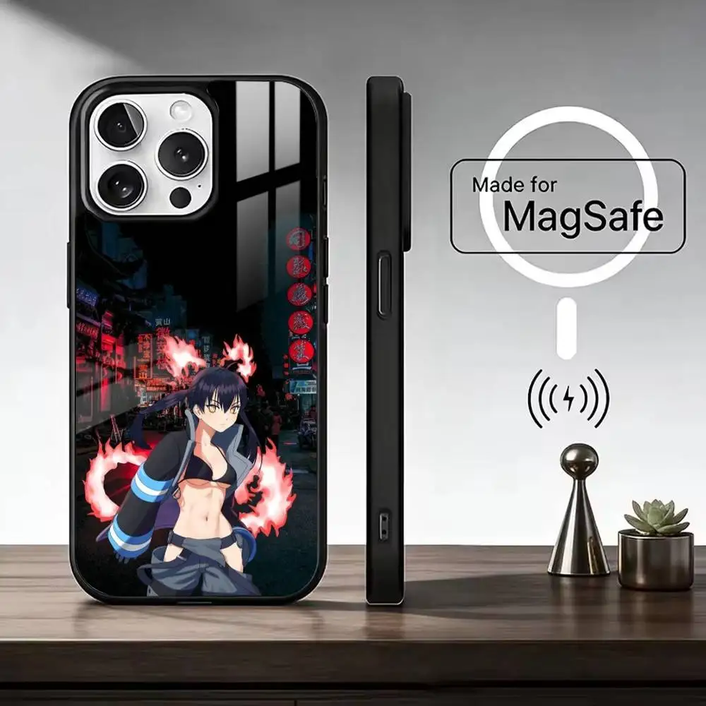 Tamaki Kotatsu Firefighter   Phone Case For iPhone17,16,15,14,13,12,11 Plus,Pro Max Magnetic For Magsafe Wireless Charging