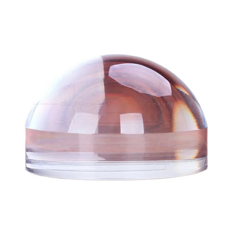 50mm Acrylic Magnifier,8X Paperweight Magnifying Glass Dome, Half Ball Sphere Lens For Photography,Decoration,Reading 아크릴 페이퍼 문진