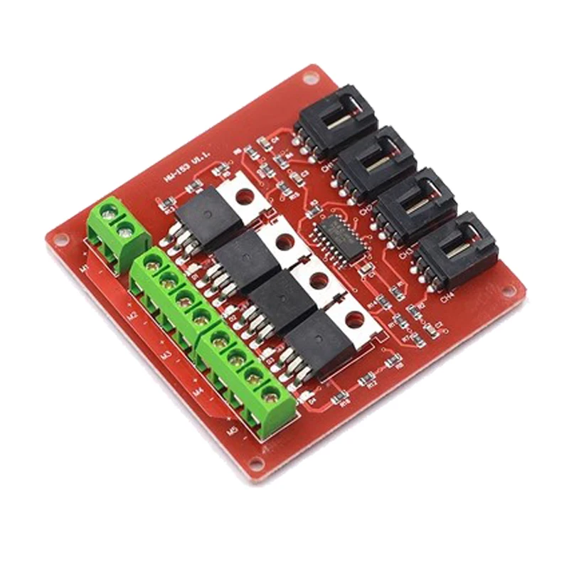 Four Channel 4 Route MOSFET Button IRF540 V4.0+ MOSFET Switch Module For