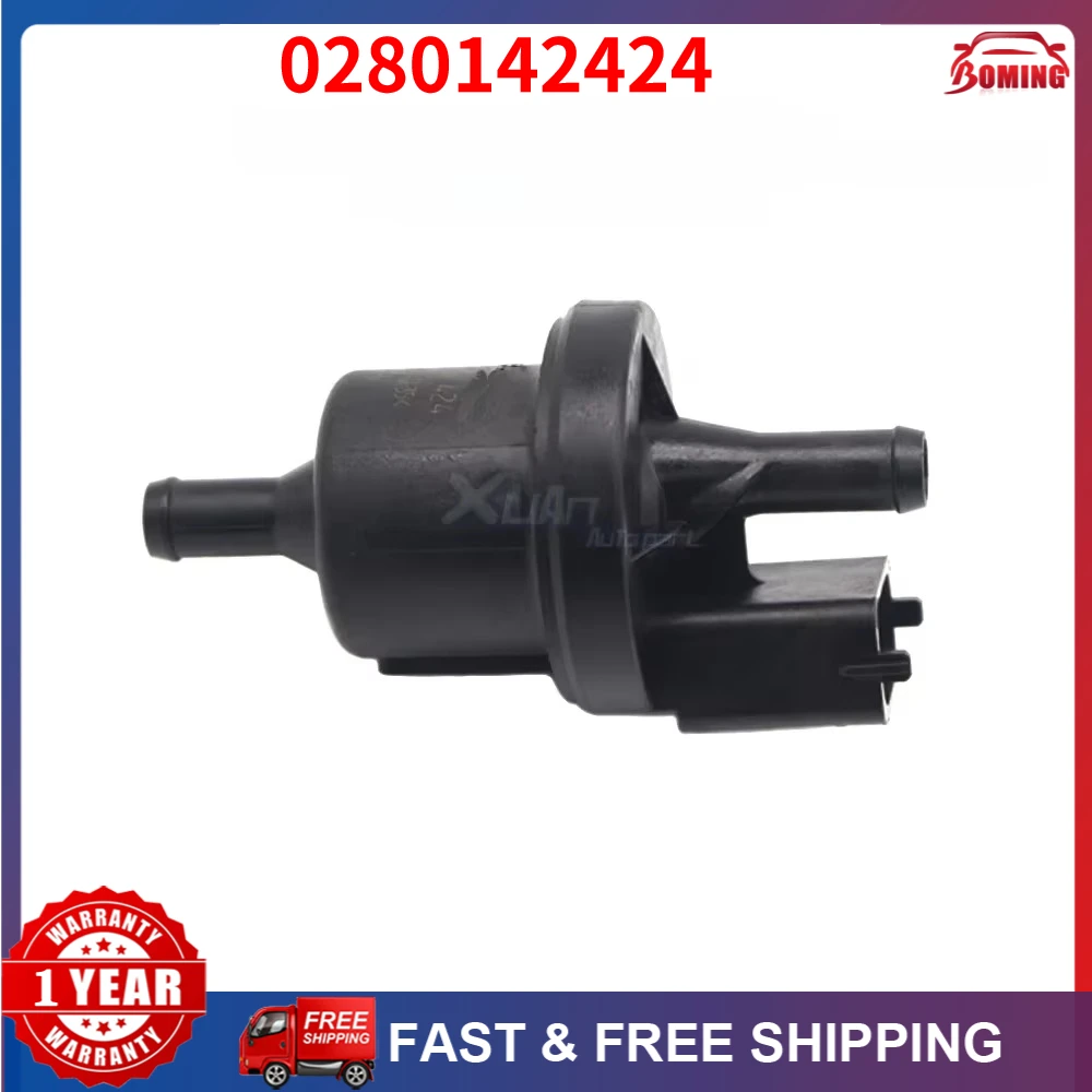 Car Vapor Canister Purge Solenoid For Mazda 5 For Volvo V50 C30 For Ford Focus 0280142412 0280142424