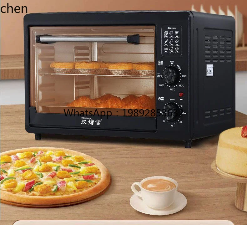 Electric Oven Household Independent Temperature Control Baking Multifunctional 48 Liter Large Capacity Oven Household