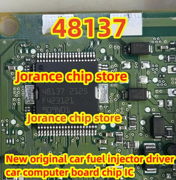 48137 HQFP64 Chip controlador de inyección de combustible para placa de computadora de motor de coche, nuevo y original
