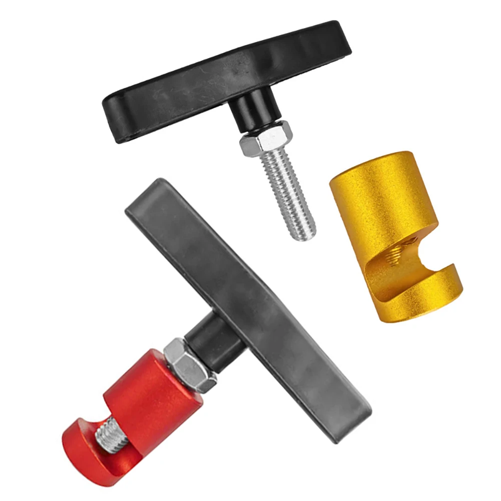 2pcs Car Hood Anti-clamping Device For Stable Lift Bar Support Secure Trunk Strut Replacement Red Gold Color