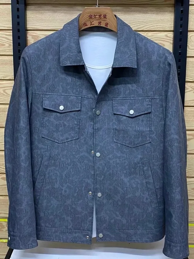 

Новая мужская повседневная удобная высококачественная модная верхняя одежда с воротником Jaet, весенне-осенняя модная крутая верхняя одежда Long Sve, антибактериальная