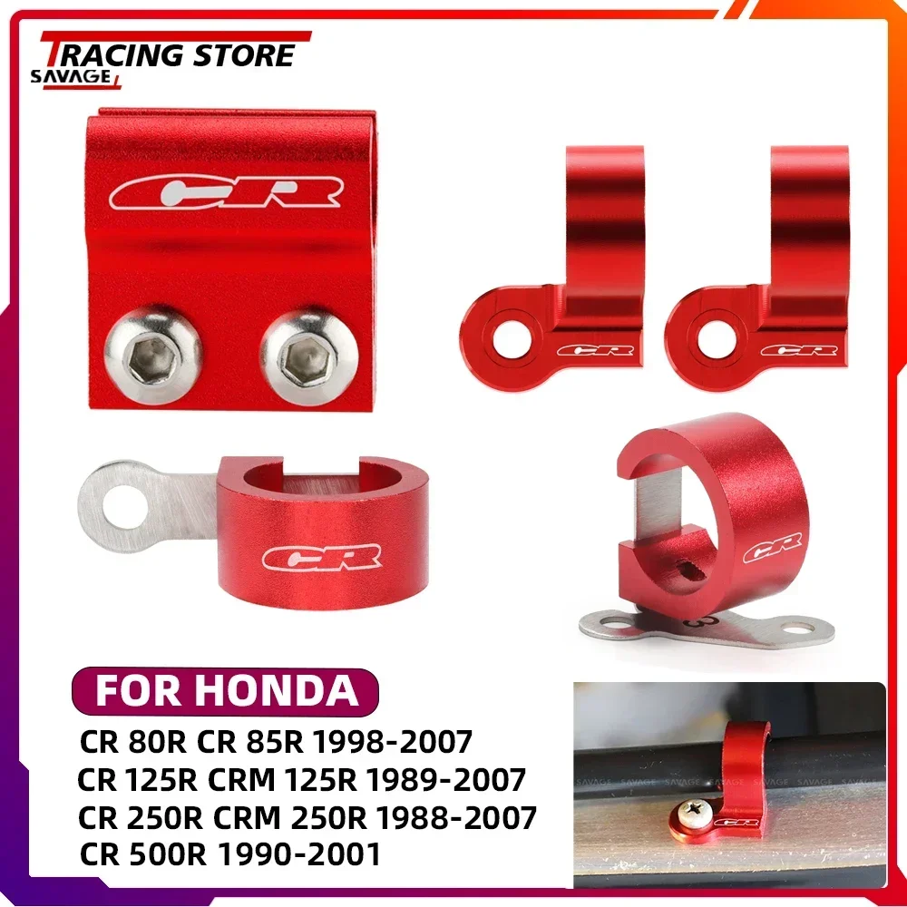 

CR CRM Brake Hose Clamp Holder Guide for Honda CR80R CR85R CR125R CR250R CR500R CRM125R CRM250 Accessorie Fixing Clip motorcycle