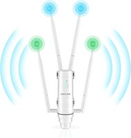 WAVLINK AC1200 Outdoor Long Range Weatherproof Dual Band WiFi Extender/Wireless Router/AP/Repeater Modes for Courtyard,Campsite