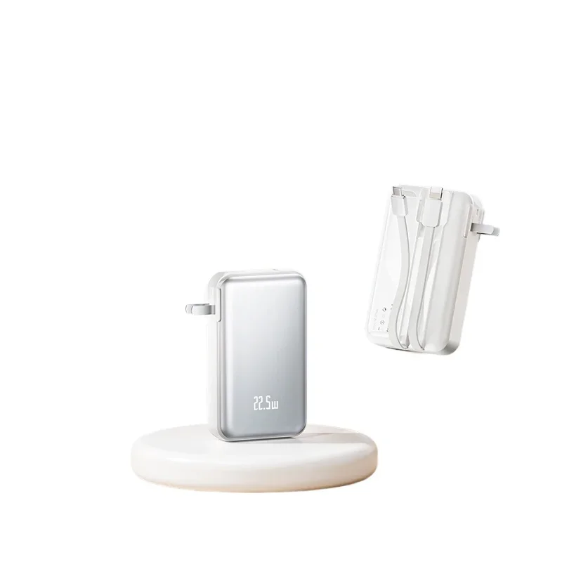 

*Power bank large 20000 capacity mAh self-contained cable plug 10000 mobile power supply three-in-one suitable for various model