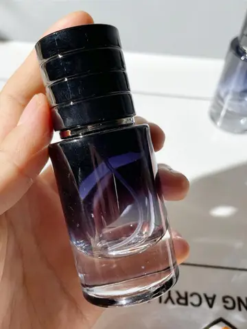 30ml Farbverlauf Glas tragbare nachfüllbare Parfüm flasche Kosmetik behälter leere Sprüh gerät Reise Schraubstock flasche