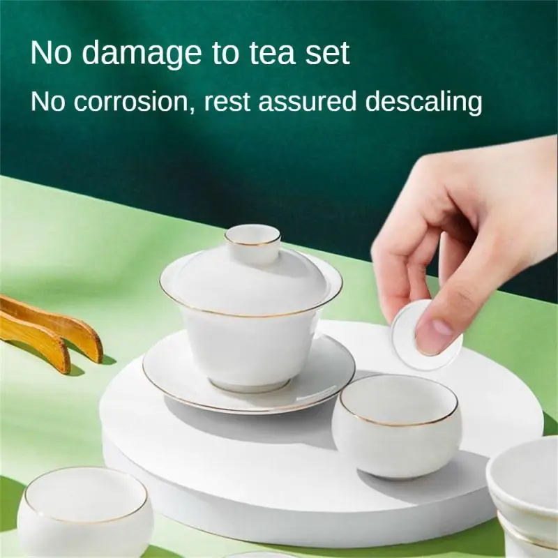 10pcs Tablets Bubble Active Oxygen Descaling Effervescent Tablets Food Grade Tea Stain Remover Cleaner Stubborn Stains Cleaning