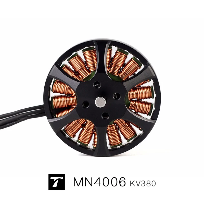 MN4006 KV380 T-MOTOR 2 pièces/ensemble Anti-passionné Moteur Outrunner Brushless Moteur Pour Multicopter rotor Quadcopter Hélicoptère VTOL