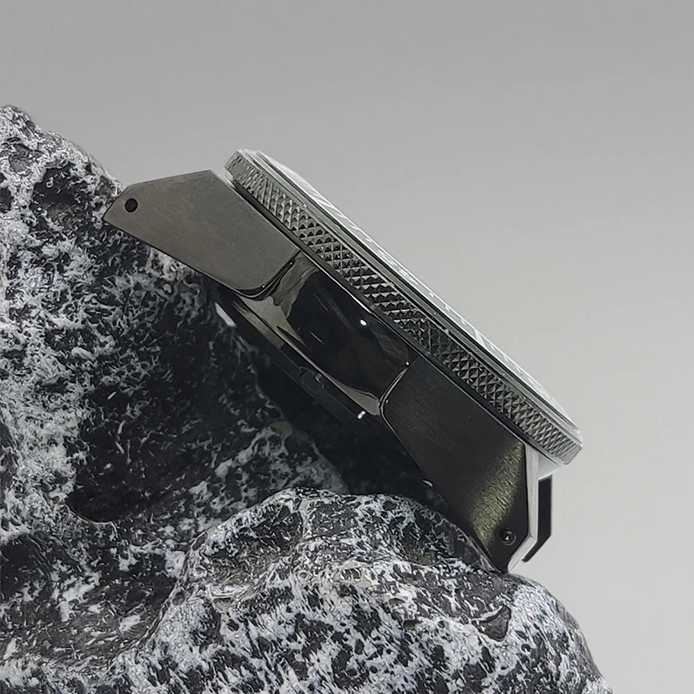 Parti di modifica dell'orologio alto Cassa modificata solida da 42 mm per parte di modifica del vetro zaffiro del movimento H35/36