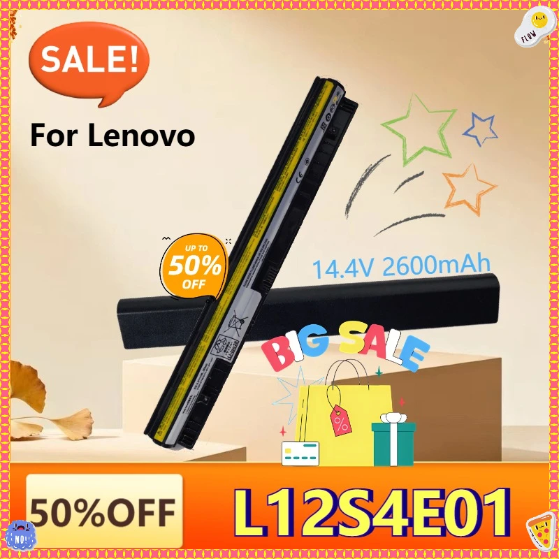 

L12S4E01 Laptop Battery for Lenovo Ideapad G50-30 G50-45 G50-70 G50-75 G50-80 Z40-75 Z40-70 Z50-30 Z50-70 Z70-70 S410p G510s