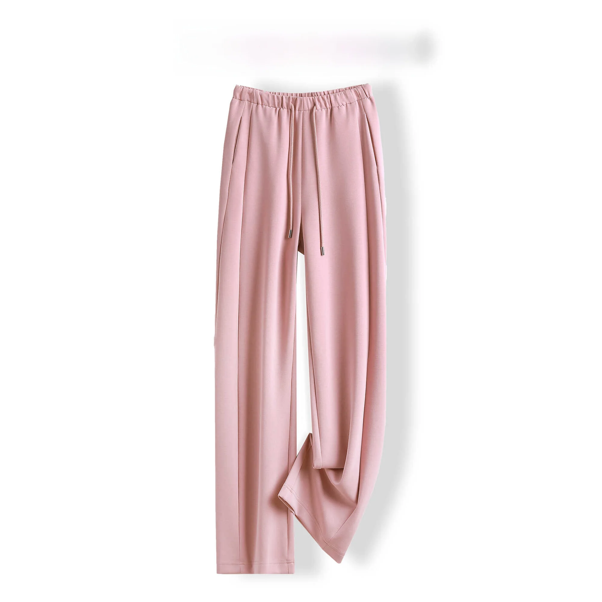 Skin-Friendly Narrow-Waist Wide-Leg Pants Women's Casual Straight Leg Trousers Minimalist Good Goods Everyone Should Buy