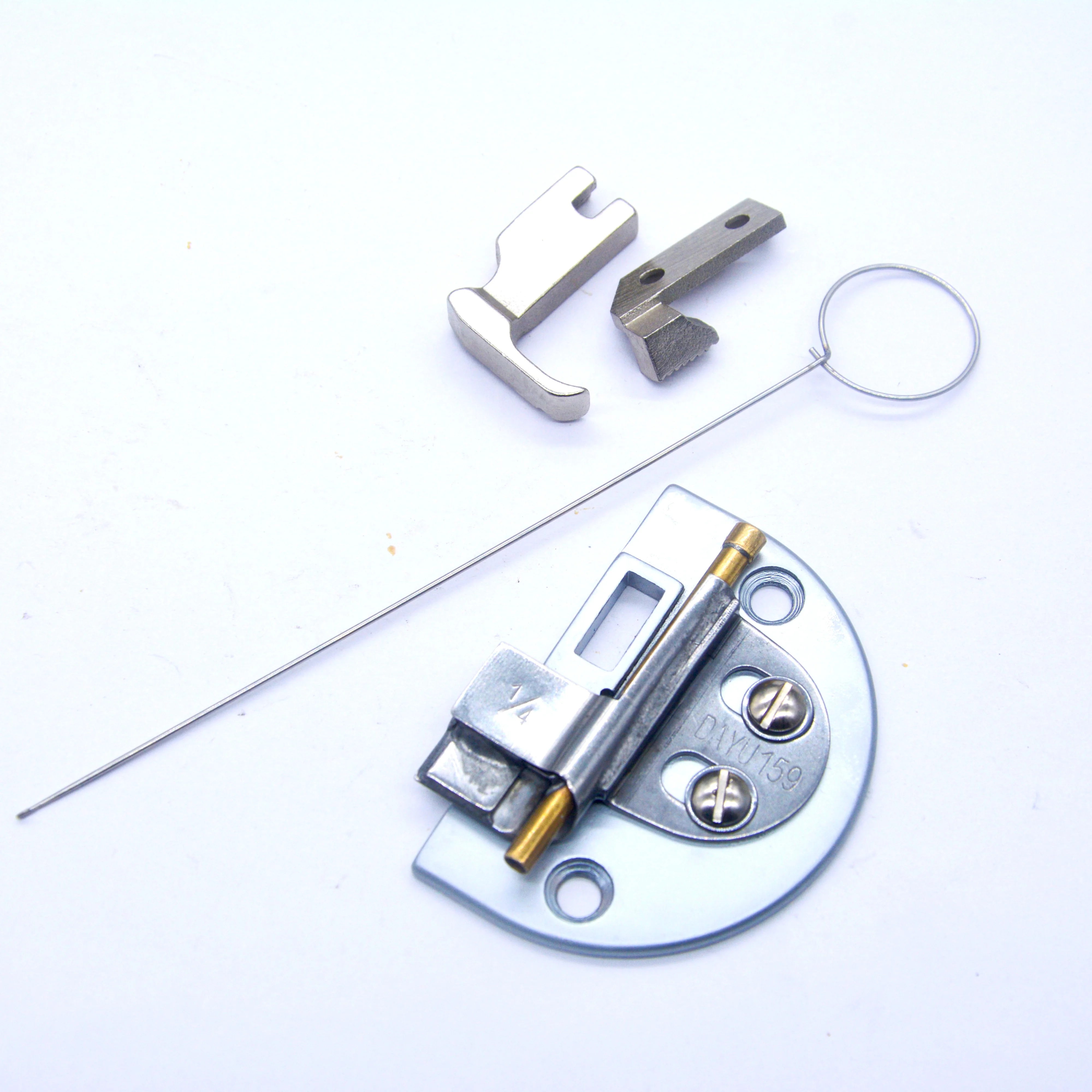 F535 JinLei159 spaghetti Attachment used for 1 needle lockstitch machine to make spaghetti like tube1-1/8---1/4