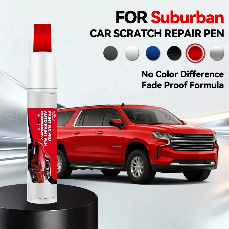 

Ручка-корректор для ремонта лакокрасочного покрытия Chevrolet Suburban 1994-2026, средство для удаления царапин, аксессуары для авто, черный/белый цвет