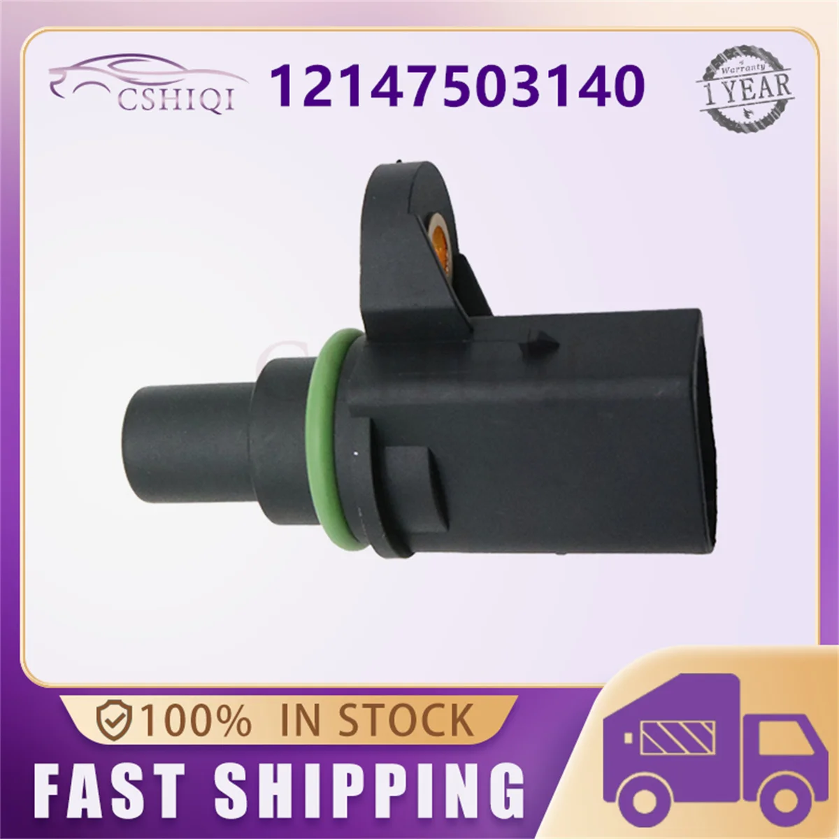 

Датчик положения коленчатого вала 12147503140 для BMW E81 E87 E46 E60 E83 X1 с двигателями N45 N42 N46, автомобильные аксессуары, 7548994 7503140G