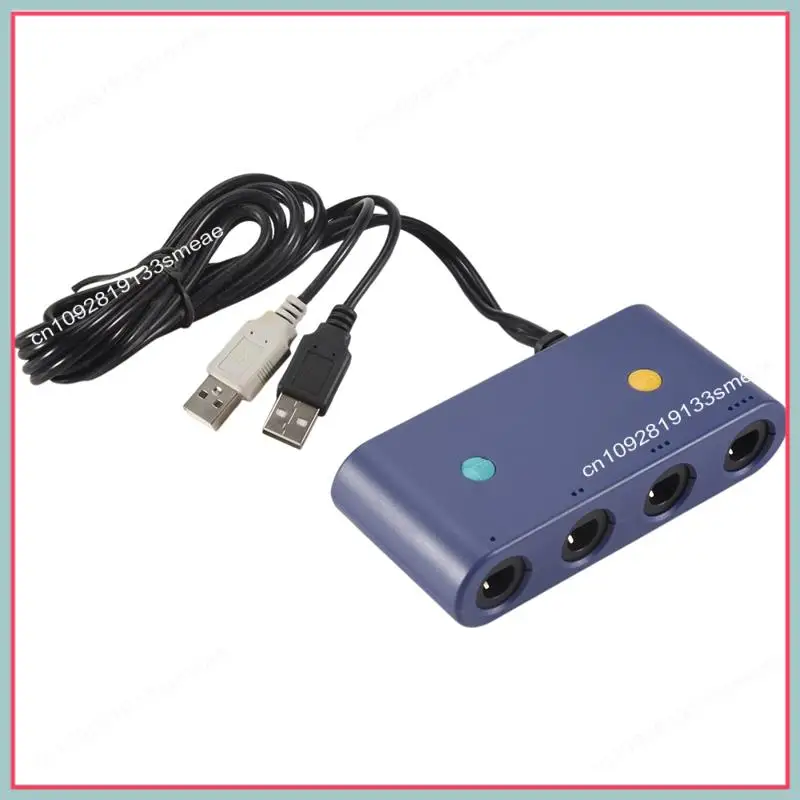 N94R For Gamecube Controller Adapter For Nintendo Switch Wii U Pc 4 Ports With Turbo And Home Button Mode No Driver