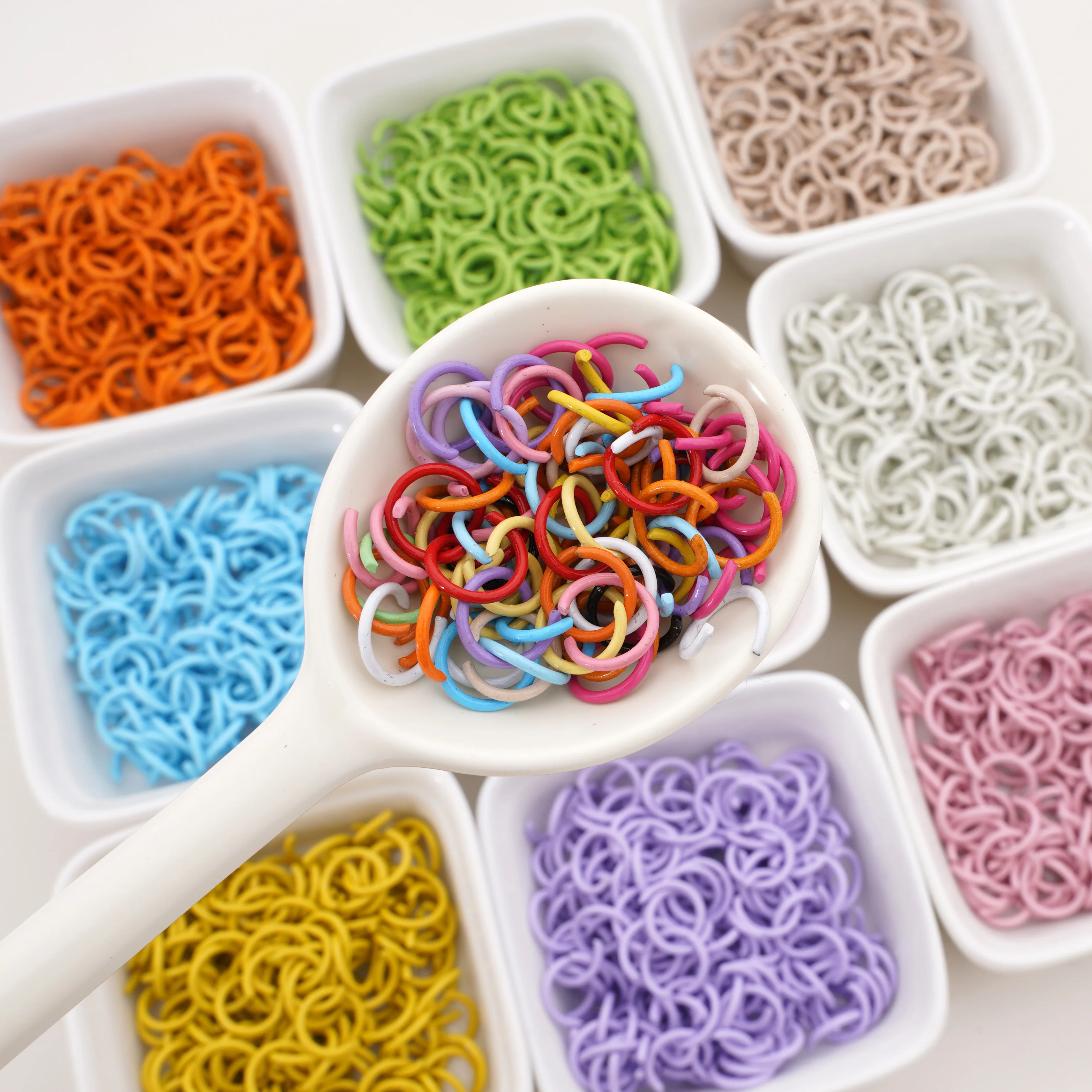 50pcs Cincin Loncat Besi Berla - Jump Ring Assorted ulasan dan harga