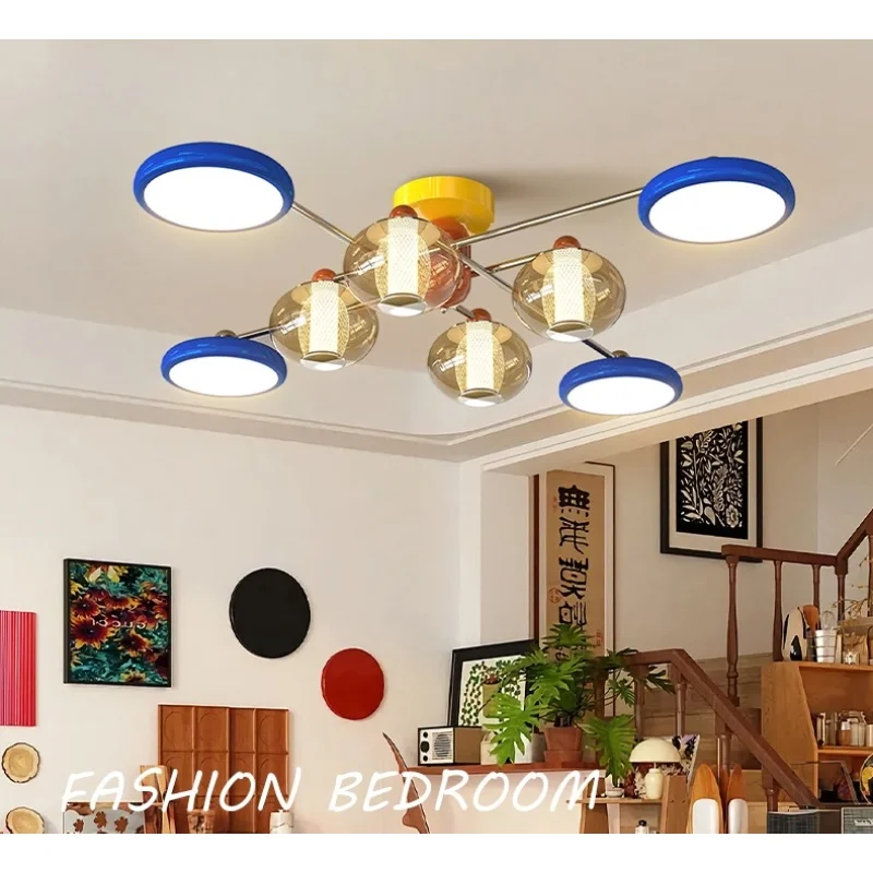 

Living room pendant light 2025 new cream creative personality light modern simple hall light whole house lighting fixture