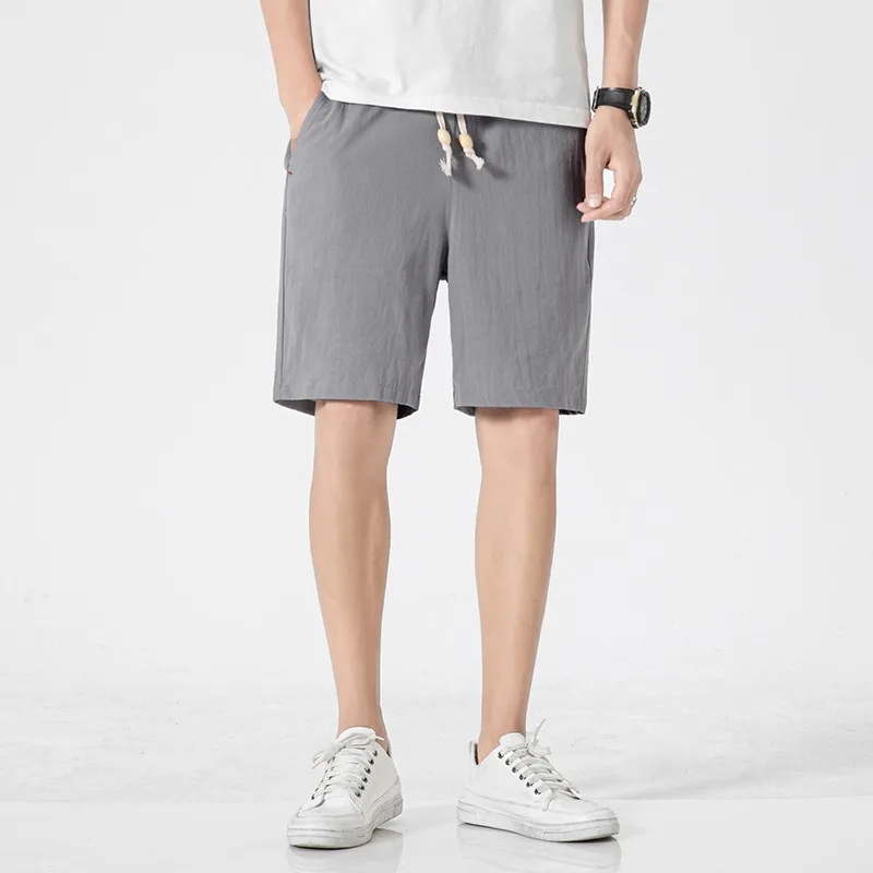 

Men's Shorts Summer Solid Color Casual Shorts Sports Five-point Pants