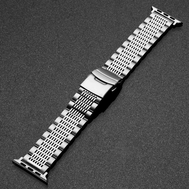 Soild Stainless Steel Watch Strap for Apple Watch Band S10 46mm 9 8 7 6 SE 5 4 Metal Bracelet iWatch Ultra 2 49mm 44mm 38mm 40mm