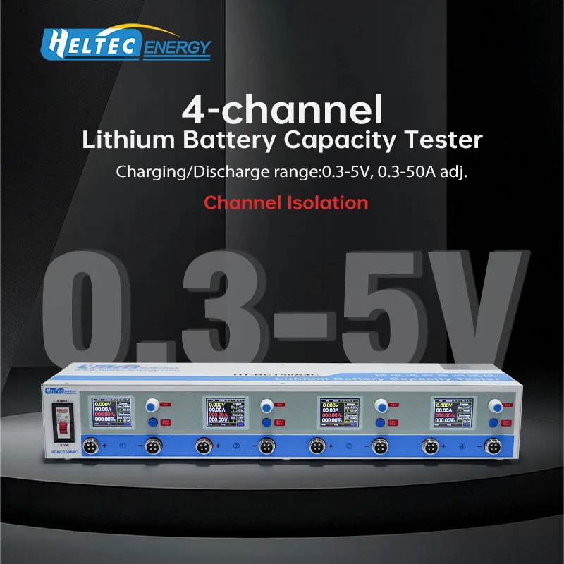 Lithium Battery Charge Discharge Tester 5V 4 Battery  Battery Tester