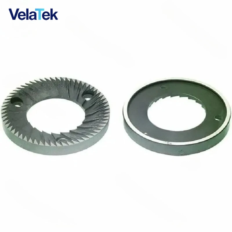 Rebabas de molienda (par), 64x38x9 Lh, para Nuova Simonelli Mds-mdsa,Rossi Rr45-rr55-rr65