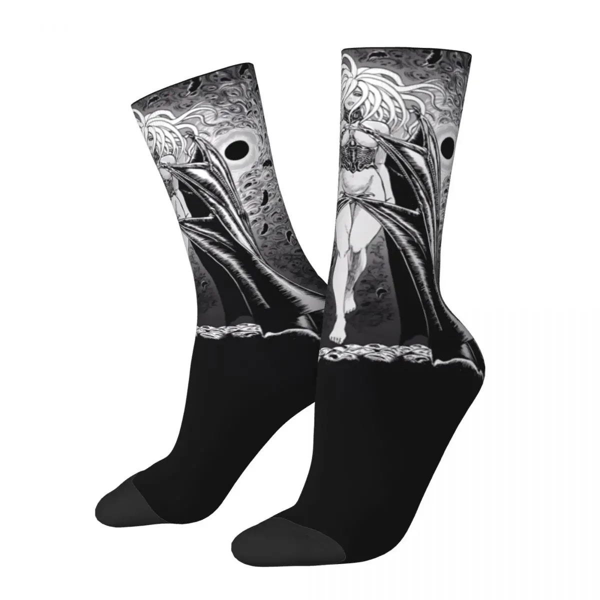 Japanese anime Manga Berserk Guts Unisex Unisex Socks,Hip Hop 3D Print Happy Socks Street Style Crazy Sock