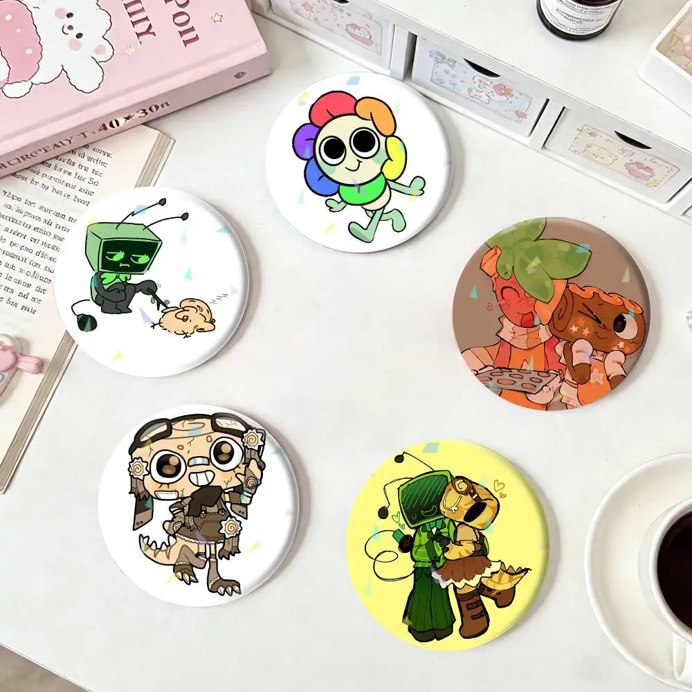 

Dandys World Sprout Badges Niche Design Brooch for Backpack Lapel Pins Creative Accessories