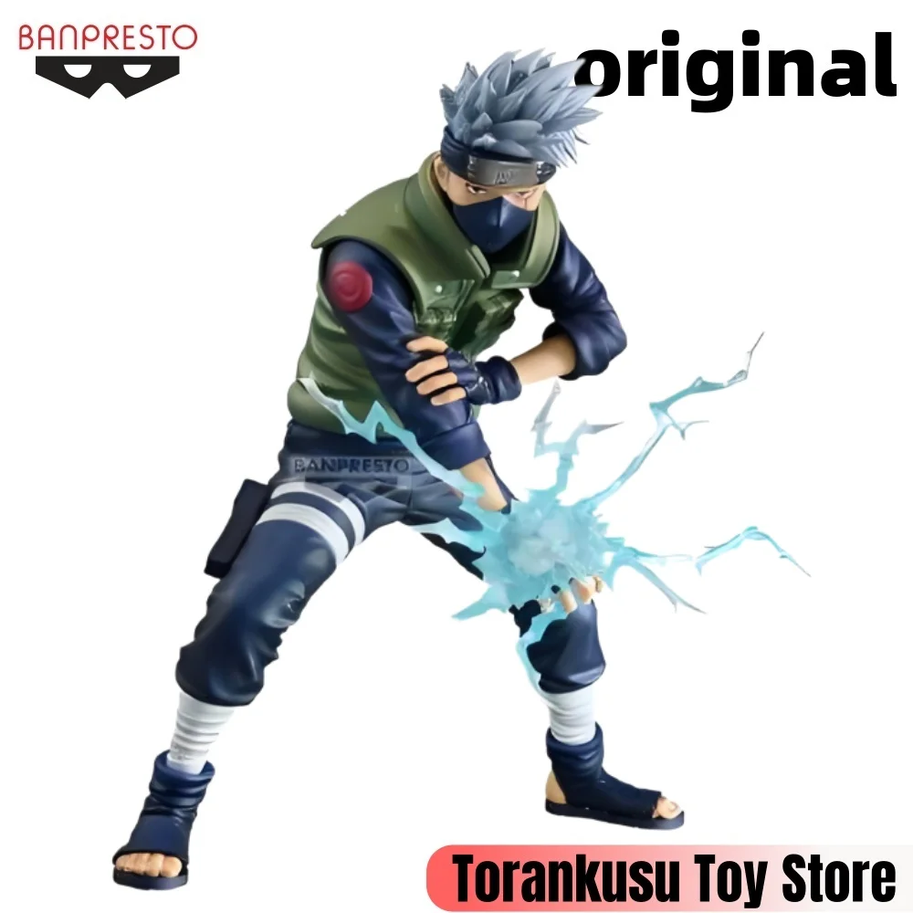 

Banpresto Naruto Anime Hatake Kakashi Grandista Action Figures Model Figurine Original Figuarts Decoration Collection Toys