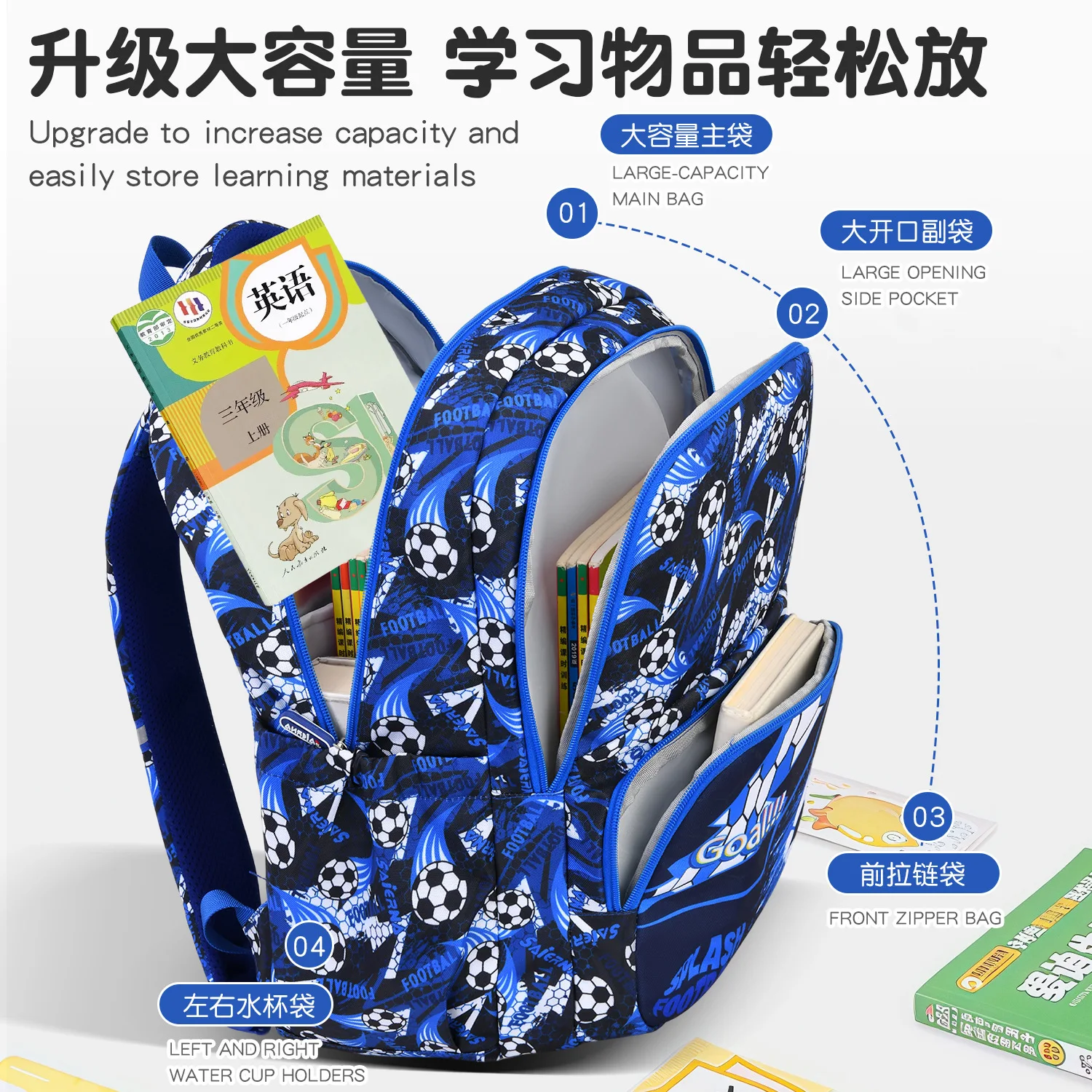 2026 Waterproof Children School Bags for Boys Backpack Kids Book Bags Orthopedic Primary School Backpack Mochila Escolar