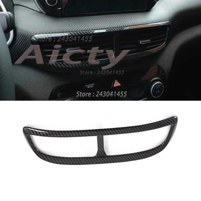 For Hyundai Tucson 2015-2019 2020 Carbon Fiber Accessories Styling Window Switch Panel Gear Shift Panel Door Bowl Cover Trim