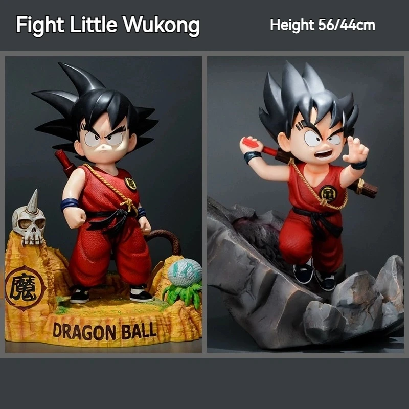 

Dragon Ball Handmade DT Wukong/Battle Wukong Scene Super Large Anime Handmade Super Saiyan Statue Model Desktop Ornament Gift