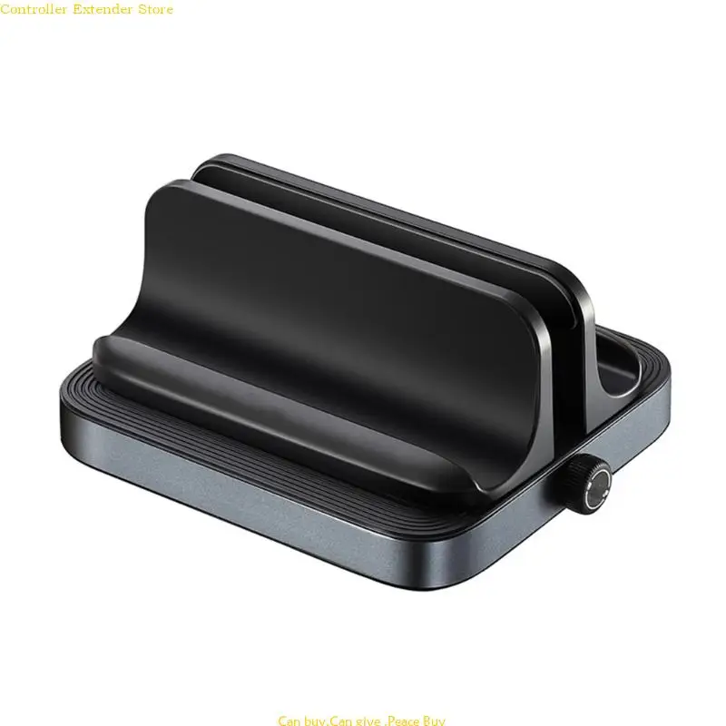

Adjustable Vertical Laptop Stand For Desk Notebook Holder Desktop Dock 3 in 1