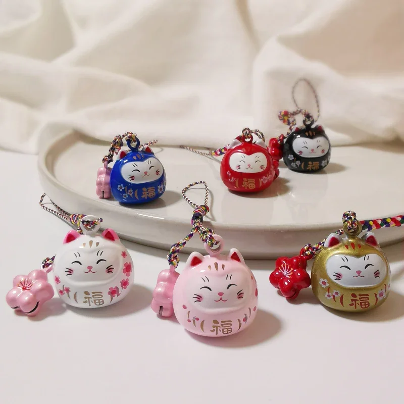 

Mobile Phone Strap Cute Pendant Cute Lanyard U Drive Pendant Phone Pendant Water Sound Bell Fortune Attracting Cat Pendant