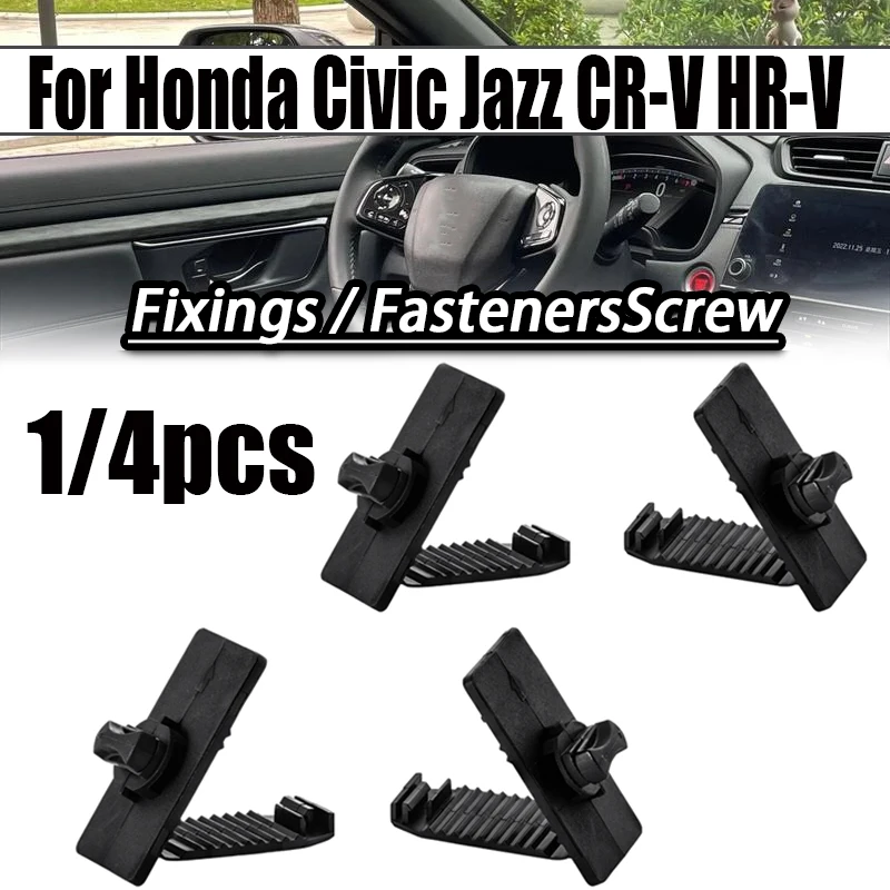 

1/4PCS Car Tools Clip For Honda Civic Jazz CR-V HR-V Car Mat Fixing Clips Floor Carpet Clip Mat Hook Fasteners Screw Accessories
