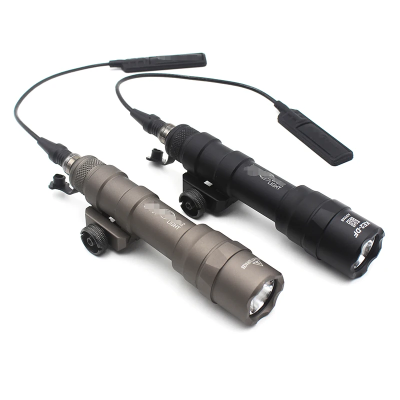 Sotac SF M600DF Scout Light Tactical Flashlights 1400 Lumens Surefir Scout Light Hunting Softair Mount Weapon Light