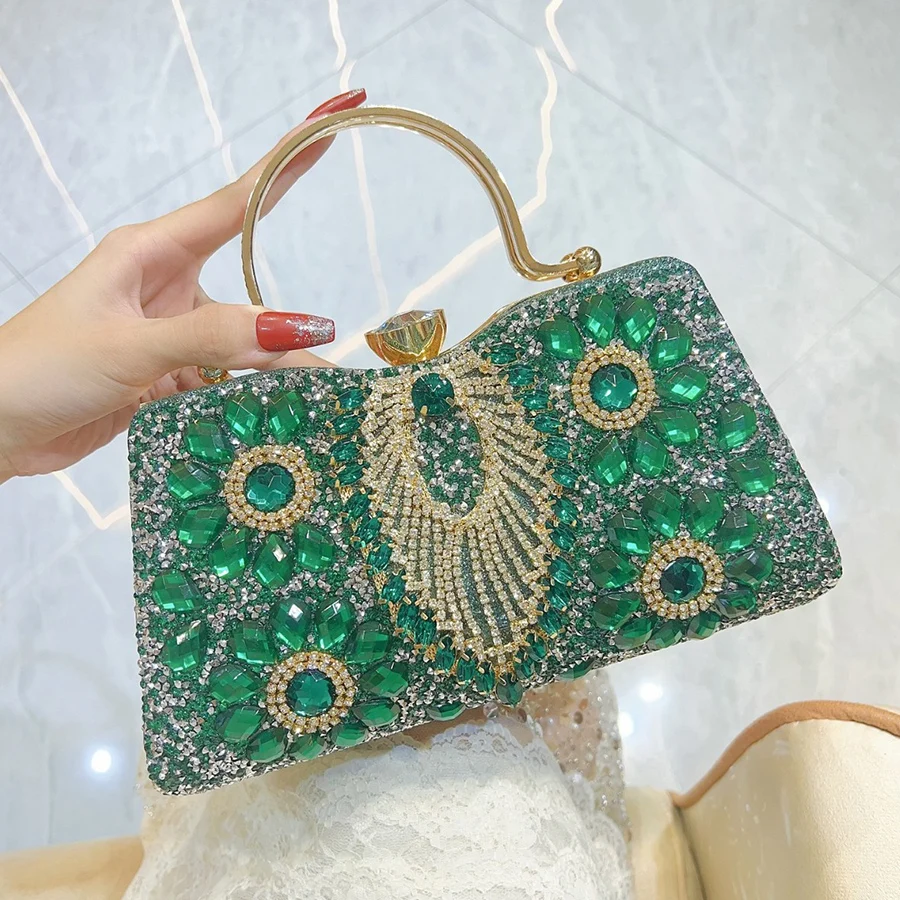 

Женские сумки с бриллиантами, вечерние сумки со стразами, свадебные камни, клатч, кошелек, женские сумки-клатчи, вечерние, свадебные, вечерние, женские