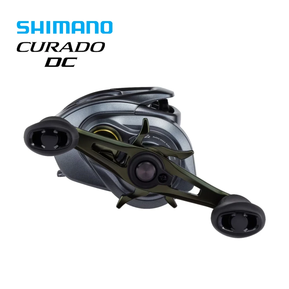 Shimano Original 2022 Curado DC 200 Series Baitcasting Fishing Reel MicroModule Gear I-DC4 Break System CI4+ Material S3D