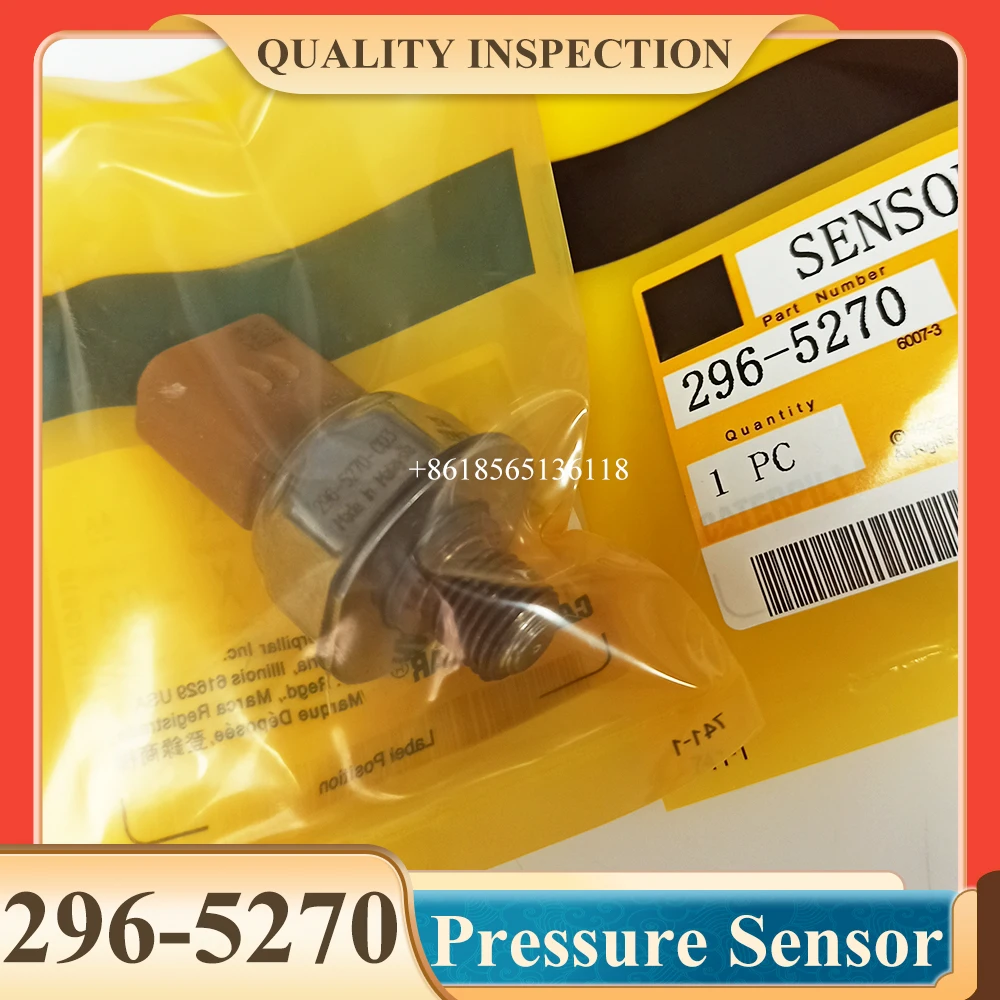 

296-5270 2965270 Common Rail Oil Pressure Sensor for Caterpillar Wheel Loader 950K 962K 966K 966M 966M XE