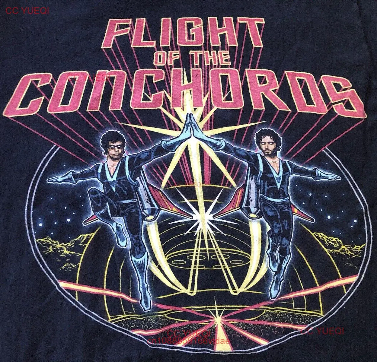 Летняя рубашка с надписью Flight of the Conchords 2013, черная, мужская, маленькая, средняя