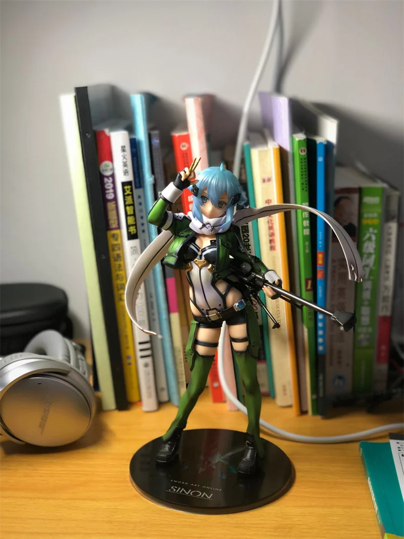 Ordinal Scale Sinon 1/7 H25cm 100% Genuine Original Anime Figure Toys Collection Model