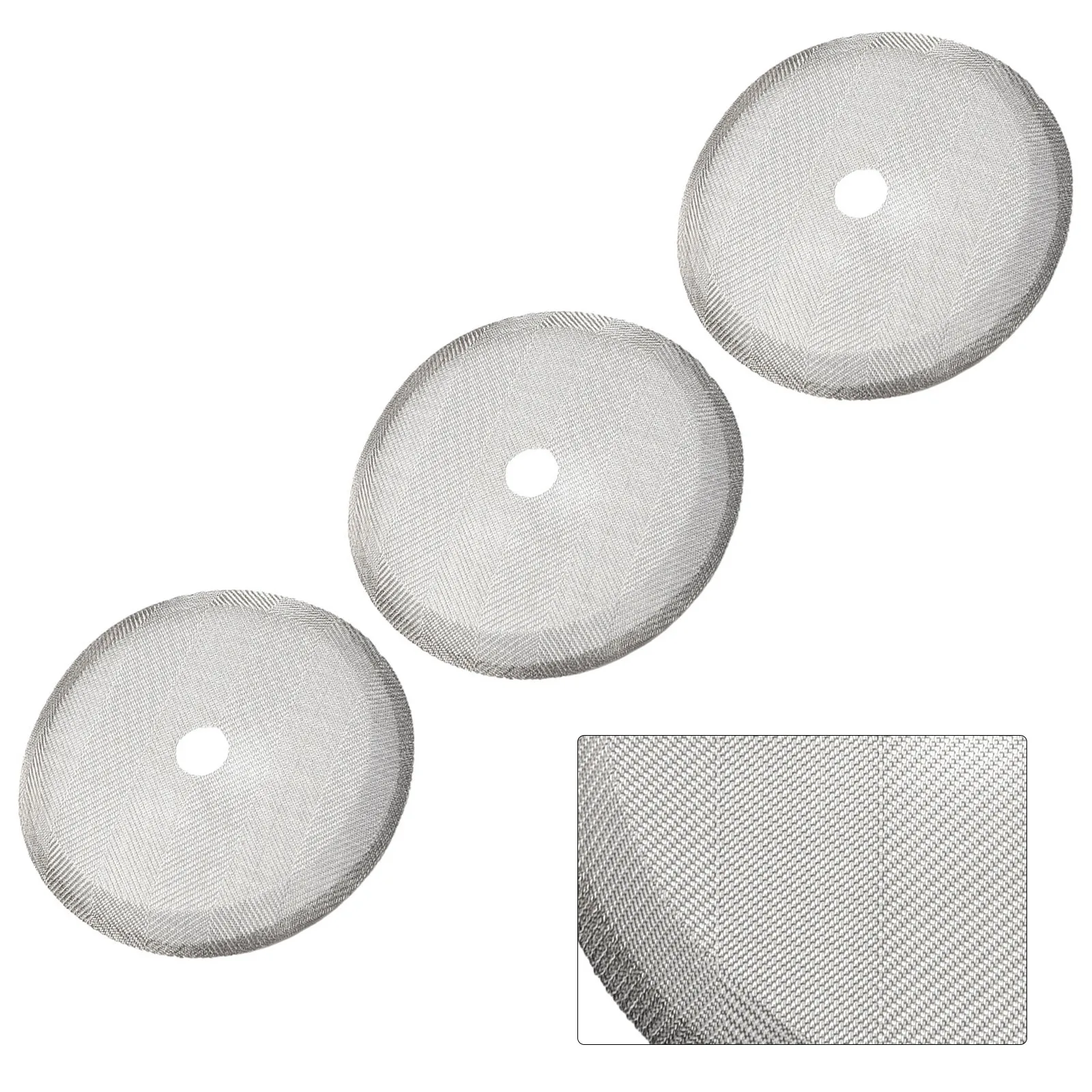3pcs 7.2/8.7/10cm Press Filters Mesh Filter For Espresso Machine Coffee Pot Filter Mesh Coffee Machine Accessories